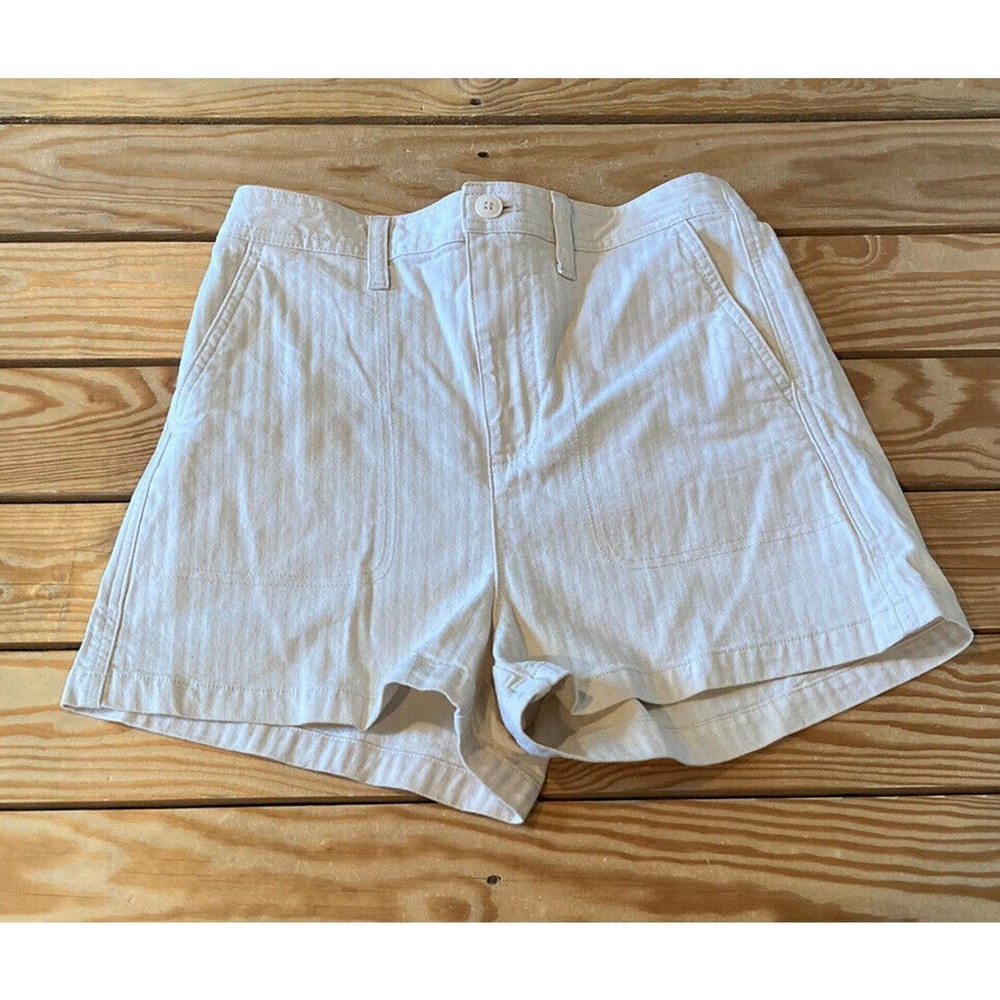 Madewell Pocket Shorts Size Small Women’s Cream